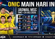 Pertandingan ONIC Main Hari Ini Jam Berapa? Simak Jadwal MSC EWC 2026 24 Juli, Lawan, Format, dan Link Live Streaming