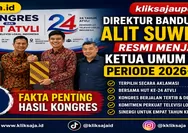 Direktur Bandung TV Alit Suwirya Resmi Menjadi Ketua Umum ATVLI Periode 2026–2030, Simak 7 Fakta Penting Hasil Kongres