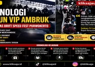 Kronologi Tribun VIP Ambruk di Kejurnas Drift Speed Fest Purwokerto, Diduga Terjadi saat Pembagian Merchandise
