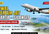 Cek Jadwal Super Air Jet Rute Jakarta ke Silangit Periode 1–7 Agustus 2026, Tarif Tiket dan Panduan Booking Online