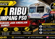 Layanan KA Bersubsidi Jadi Andalan Warga Sumut, KAI Catat Pertumbuhan Penumpang PSO Sepanjang Semester I 2026