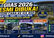 GIIAS 2026 Resmi Dibuka, Begini Cara ke ICE BSD Naik KRL, MRT, Shuttle Bus, dan Transportasi Umum