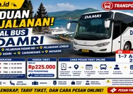 Panduan Perjalanan! Jadwal Bus DAMRI Rute Denpasar - Pelabuhan Padang Bai - Pelabuhan Lembar - Gerung - Kediri - Mataram Periode 1–7 Agustus 2026