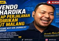 Arvendo Mahardika Ungkap Perjalanan Mendirikan About Malang dalam Bootcamp Next-Gen Journalist Promedia Group
