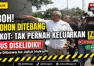Penebangan Pohon di Jalan LLRE Martadinata Bandung Diselidiki, Pemkot Sebut Tak Pernah Keluarkan Izin