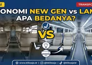 Apa Bedanya Kereta Ekonomi New Generation dengan Kereta Ekonomi Lama? Simak Penjelasan Lengkapnya