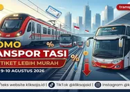 Promo Transportasi Umum 9 - 10 Agustus 2026, Ini Cara Mendapatkan Tiket Lebih Murah untuk Kereta, Bus, dan Moda Kota