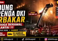 Kronologi Kebakaran Gedung Bapenda DKI Jakarta 7 Agustus 2026, Api Diduga Berawal dari Lantai 11 Saat Renovasi