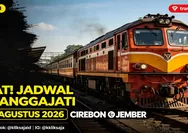 Catat! Jadwal KA Ranggajati Periode 11 – 17 Agustus 2026 Rute Cirebon – Purwokerto – Kroya – Kebumen – Kutoarjo – Yogyakarta – Solo – Madiun – Jember