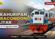 Cek Jadwal KA Kahuripan 11 – 17 Agustus 2026, Kiaracondong - Leles - Cipeundeuy - Ciawi - Tasikmalaya - Ciamis - Bojong - Blitar