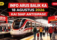 Cek Info Arus Balik Kereta Api 18 Agustus 2026: KAI Antisipasi Lonjakan Penumpang Setelah Libur Panjang HUT RI