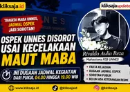 Ospek UNNES Disorot Usai Kecelakaan Maut Maba, Ini Dugaan Jadwal Kegiatan dari Pukul 04.00 hingga 19.00 WIB