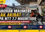 Pelabuhan Maumere Rusak akibat Gempa NTT 7,7 Magnitudo, DPR Dorong Penanganan Korban dan Pemulihan Fasilitas