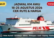 Jangan Lewatkan! KM Awu 18–25 Agustus Layani Kumai – Surabaya – Benoa – Bima – Waingapu – Ende – Kupang – Kalabahi, Cek Harga
