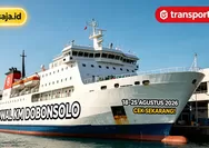 Lihat Jadwalnya! KM Dobonsolo Periode 18–25 Agustus Rute Jakarta – Surabaya – Makassar – Baubau – Sorong – Manokwari – Nabire, Cek Tiket