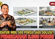 Dapur MBG 500 Porsi Jadi Solusi? Ini Gagasan Memecah Produksi 3.000 Porsi untuk Keamanan Pangan dan UMKM