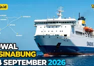 Jangan Sampai Salah! Jadwal KM Sinabung Rute Jayapura - Babang - Ternate - Bitung - Baubau - Makassar - Surabaya Periode 8 – 14 September 2026