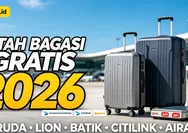 Cek Aturan Bagasi Pesawat Terbaru 2026, Berapa Kg Gratis di Garuda Indonesia, Citilink, Lion Air, Batik Air dan AirAsia?