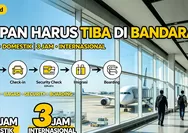 Berapa Jam Sebelum Pesawat Harus di Bandara? Ini Urutan Check-in, Bagasi, Security Check hingga Boarding