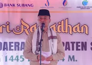 Safari Ramadhan di Kecamatan Cisalak, Pj Bupati Imran: Hilangkan Perbedaan, Bahu Membahu Membangun Subang