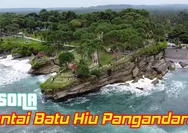 Menakjubkan Pesona Pantai Batu Hiu Pangandaran: Destinasi Mirip Tanah Lot Bali yang Wajib Dikunjungi