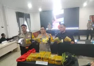 Polrestabes Medan Berhasil Menggagalkan Peredaran 24 kilogram Sabu yang Berasal dari Malaysia di Jalan Gelas