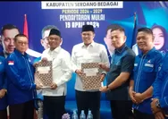 Kompak Maju Kembali, Darma Wijaya dan Adlin Tambunan Daftar di Tiga Partai untuk Pilkada Serdang Bedagai 2024