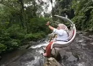 Petualangan Seru di Situ Gunung Sukabumi: Menikmati Sensasi Keranjang Sultan dan Jembatan Merah yang Unik dan Viral, Cocok Untuk Libur Akhir Pekan