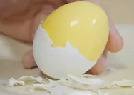 Ajaib! Cara Membuat Telur Rebus Kuningnya Diluar. Berikut Trik dan Tipsnya