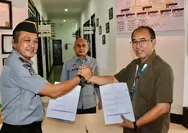 Penandatanganan Kontrak Kerja Sama Rudenim Medan dengan PT GBW Tour and Travel dan PT Rumah Craft Afgita