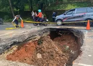 Jalan Ambles di Lenteng Agung Ditutup Sementara, Pengendara Diminta Cari Jalur Alternatif Lain