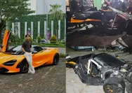 Ngeri! Mobil McLaren 720S Milik YouTuber Terbelah Dua Usai Kecelakaan di Sukoharjo, Begini Kronologinya