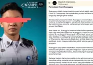 Diskualifikasi Peserta Clash of Champions S3 Jadi Sorotan, Begini Penjelasan Resmi Ruangguru
