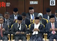 Jokowi dan Deretan Mantan Wapres Kompak Hadiri Sidang Tahunan MPR 2026 di Senayan