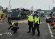 Polisi Ungkap Dugaan Penyebab 15 Kendaraan Tabrakan Beruntun di Tol Cipularang