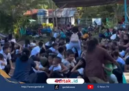 Viral Gempa Magnitudo 7,7 Guncang SD Filipina Saat Upacara Bendera