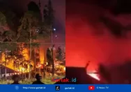 Beredar Video Kobaran Api di Kantor Pemkab Papua Tengah yang Diduga Jadi Sasaran Amuk Massa, Gimana Awalnya?