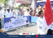 Wabup Lepas Kirab Pawai Ta’aruf MTQ ke-32 Sampang, Syiar Al-Qur’an dan Generasi Qurani