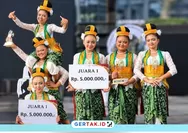 Tiga Siswi SMPN 2 Sobang Raih Juara Pertama Lomba Tari Kreasi Budaya Hari Kebudayaan Lebak 2026