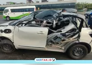 Kecelakaan Wuling Binguo EV di Tol Ancol, Korban Dievakuasi ke Rumah Sakit