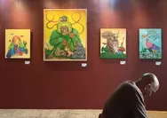 Pameran Lukisan Lope Lope, Persembahan Guru yang Menjaga Eksistensi Seniman
