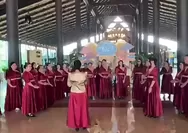 Kronologi Video Viral Kontingen Pesparawi asal Kepri Bernyanyi di Bandara Soetta: Diduga Kelalaian Travel Belum Bayar Tiket