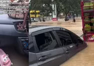 Banjir Bandang Terjang 3 Kecamatan di Kota Padang: Mobil Terendam, Warga Dievakuasi