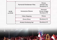 Pertunjukan 1.500 Drone hingga Immersive Show Meriahkan HUT ke-81 RI