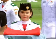 Banggakan Kalbar, Siswi SMKN 5 Pontianak Celine Olivia Sukses Jalani Tugas Pembawa Baki Upacara HUT ke-81 RI di Istana Merdeka