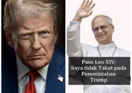 Trump Klaim Andil Pilih Paus Leo XIV,  Ketegangan Politik AS–Vatikan Memanas
