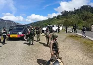 Patroli Gabungan Ops Damai Cartenz 2026, Pastikan Stabilitas Keamanan Terjaga di Sugapa, Intan Jaya  