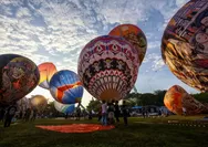 Festival Balon Udara Bank Jateng Syariah Di Solo Gagal Terbang 