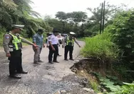 Pastikan Titik Rawan, Satlantas Polres Lebong Bersama Lintas Sektoral Lakukan Survei Jalan