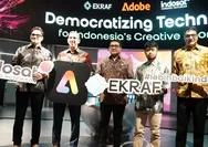 Indosat, Adobe, dan Kemenekraf Buka Jalan Cuan Kreator, AI Jadi Senjata Baru Generasi Muda